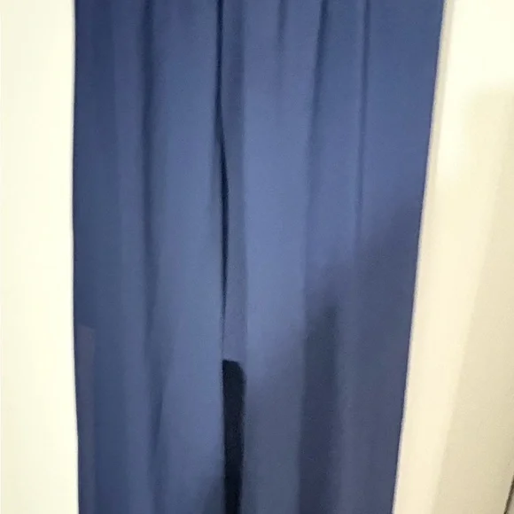 Stylish Navy Blue Sleeveless Jumpsuit - Picture 10 of 14